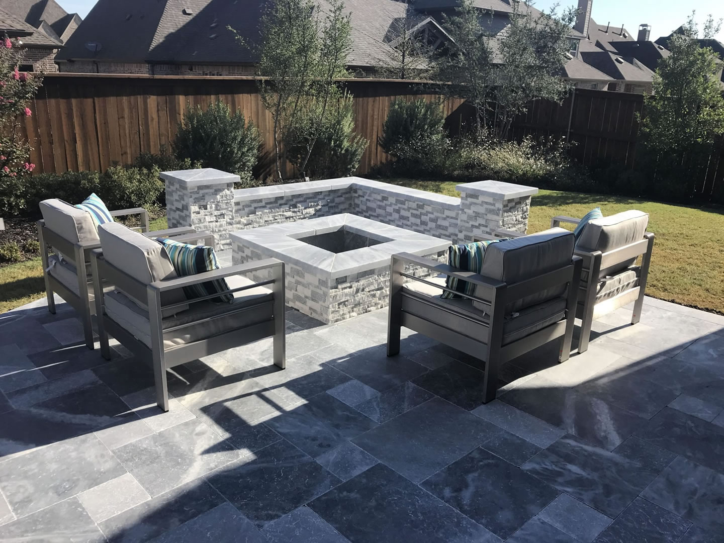 Fire Features by Precision Pavers