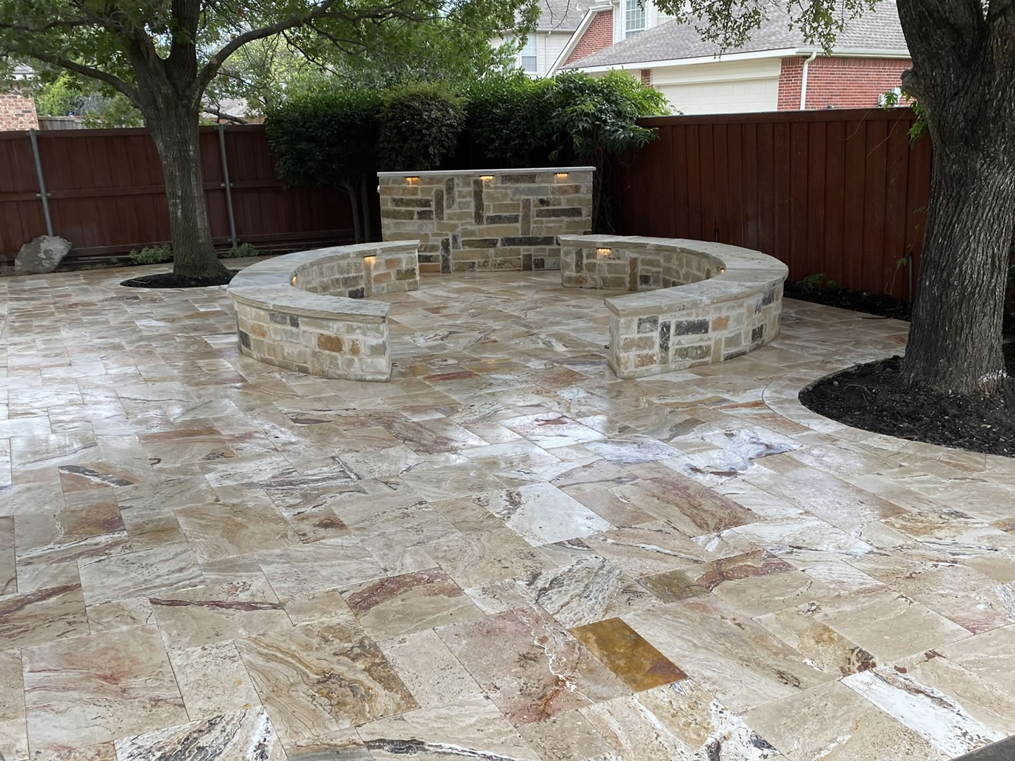 Fire Features by Precision Pavers