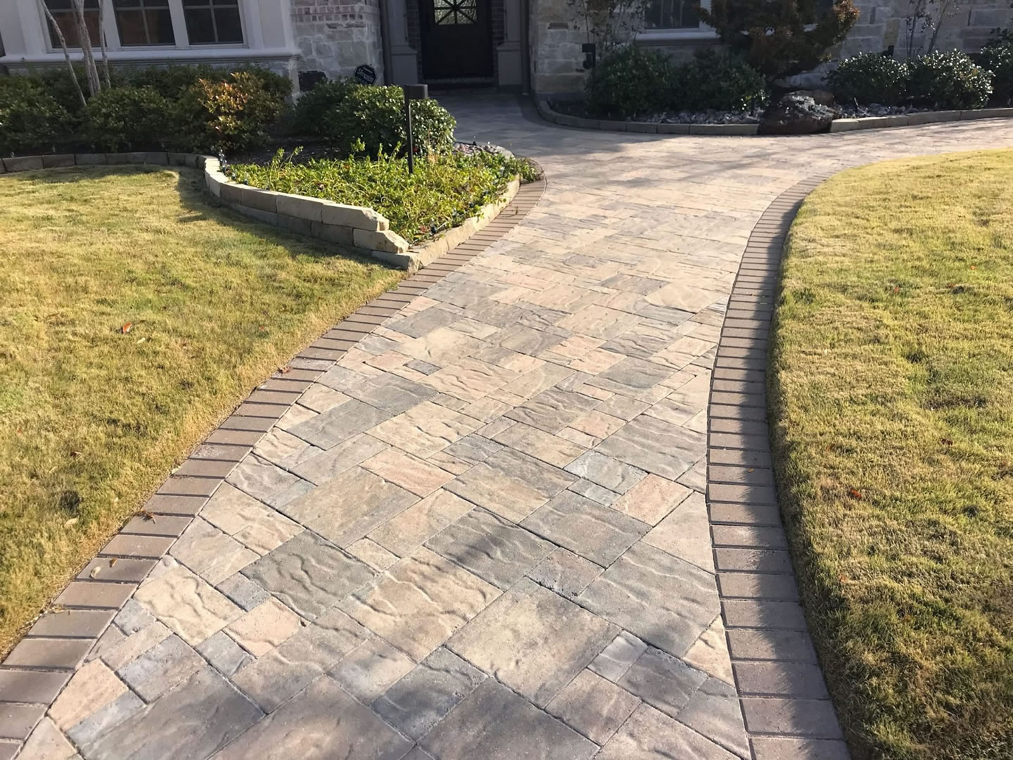 Walkways by Precision Pavers