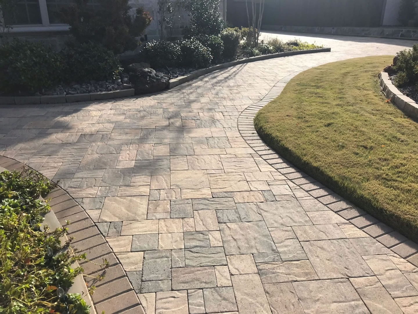 Walkways by Precision Pavers
